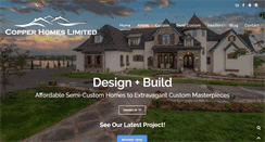 Desktop Screenshot of copper-homes.com